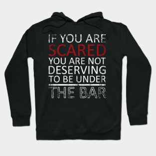 Under The Bar Powerlifting Tshirt Hoodie